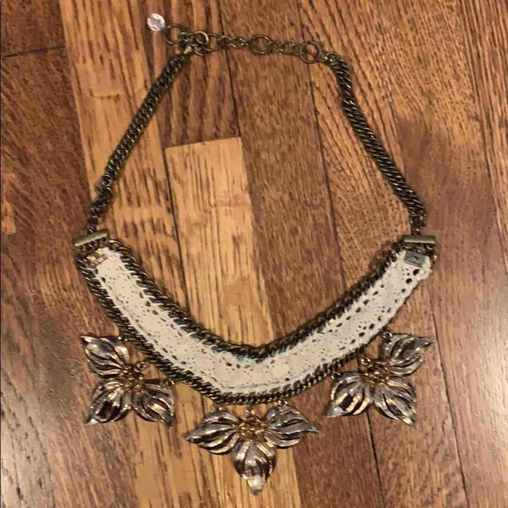 Anthropology Bib Necklace